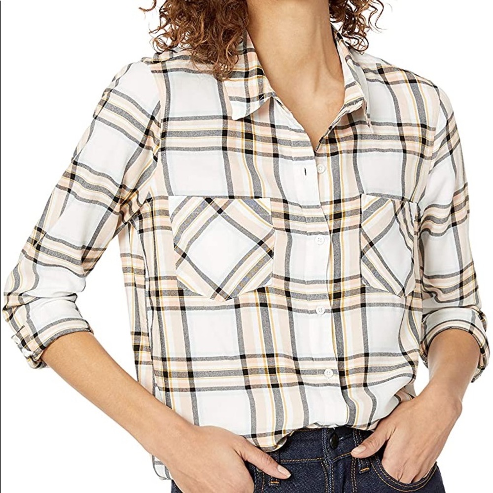 Lucky Brand women’s boyfriend button down medium